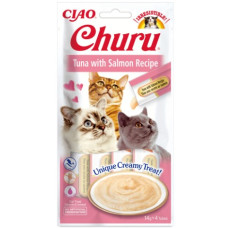 Churu Cat Receita de Atum com Salmão